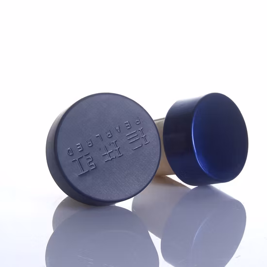 Corcho sintético superior modificado para requisitos particulares de la barra de madera de la botella del licor del vino de 22.5m m