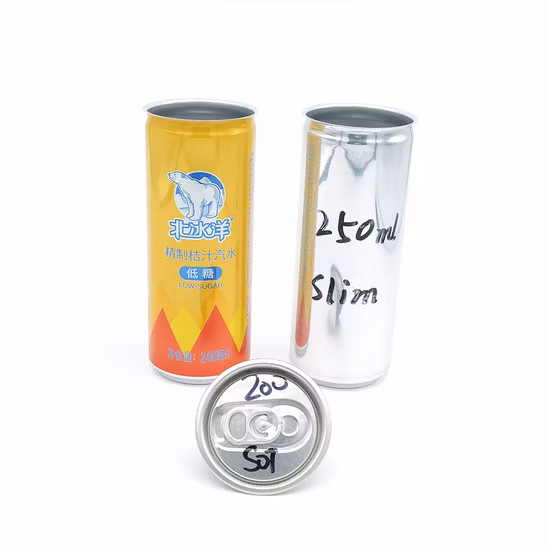 Botella de cerveza de metal de aluminio 355
